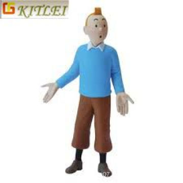 Tin Tin Blue PVC Figure